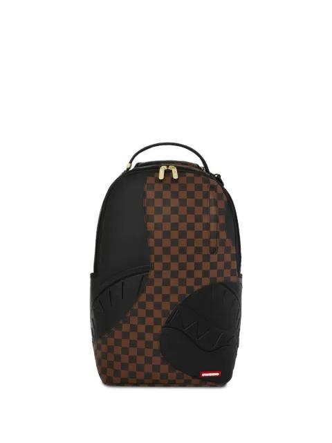Jetstream check embossed backpack by SPRAYGROUND