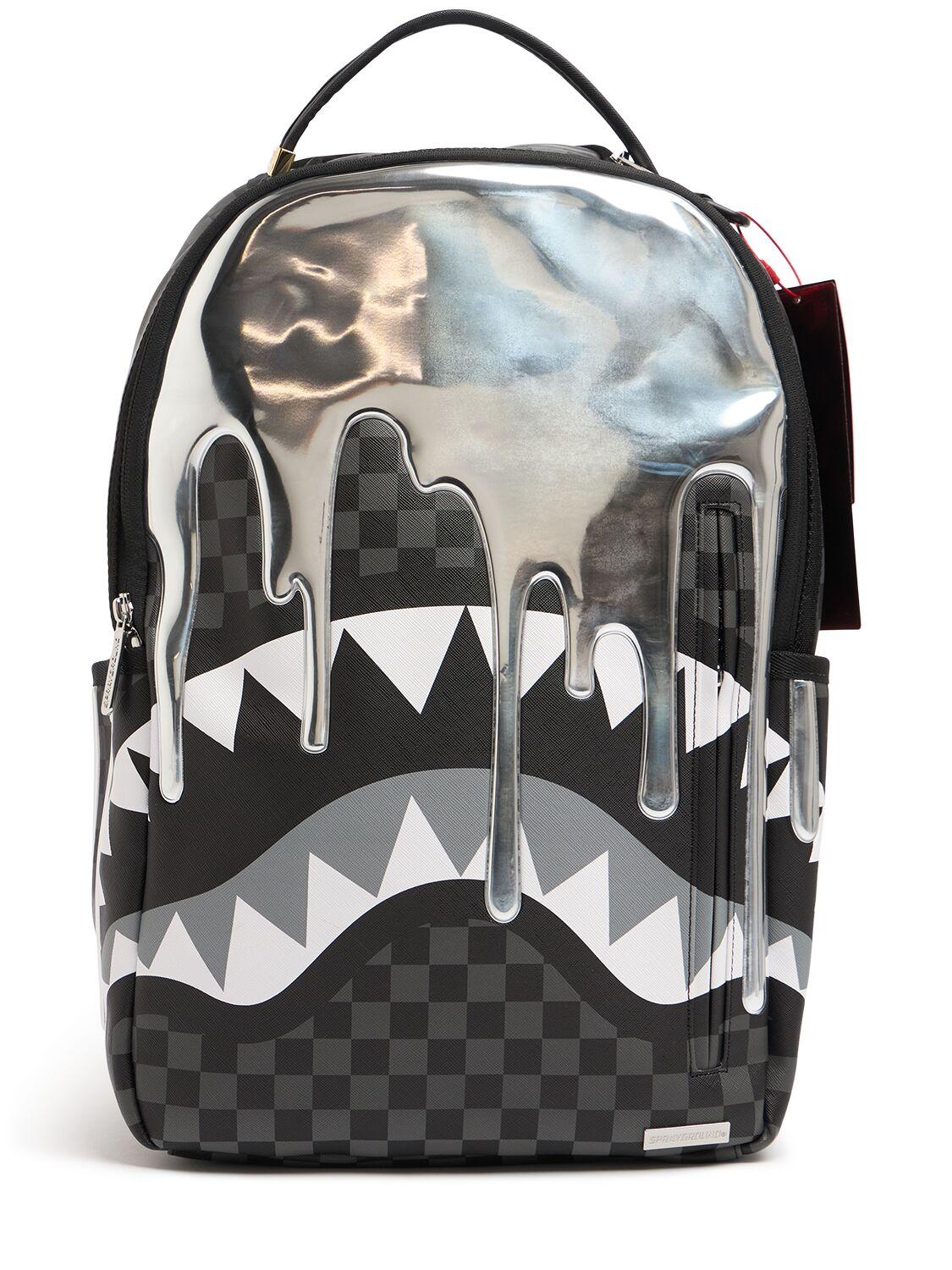 Printed Metallic Backpack by SPRAYGROUND