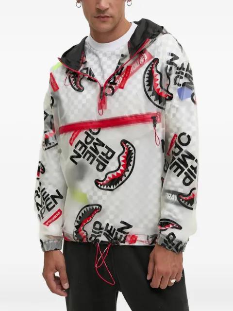 graphic-print hoodie by SPRAYGROUND