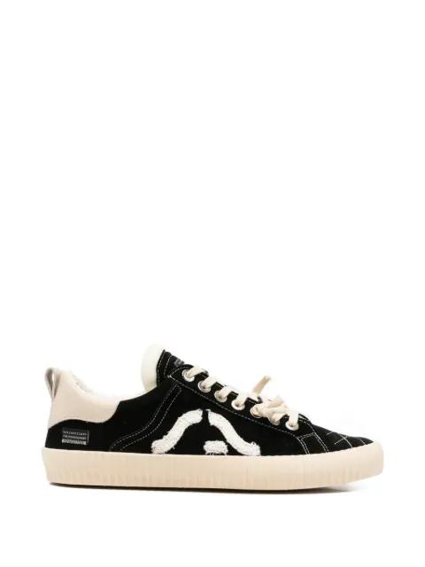 Wavy suede sneakers by SPRINGA