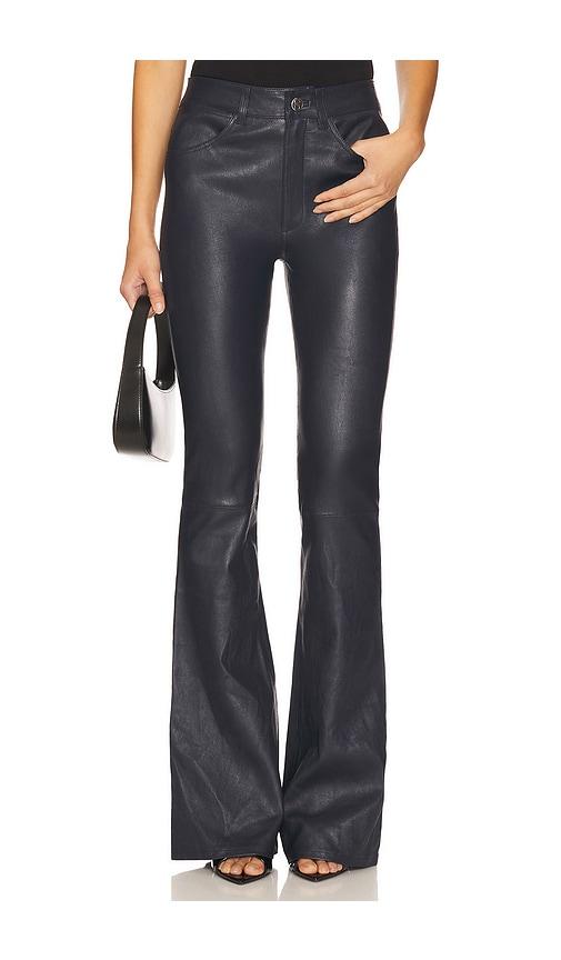 SPRWMN 5 Pocket Micro Flare in Black by SPRWMN