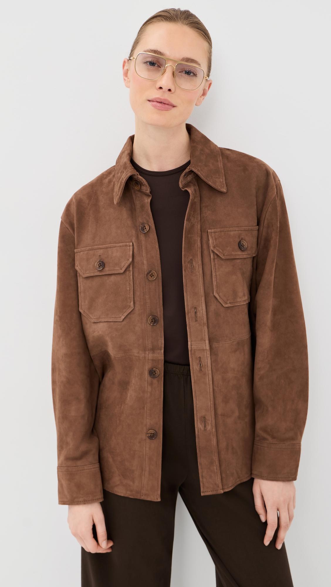 Suede Shacket by SPRWMN