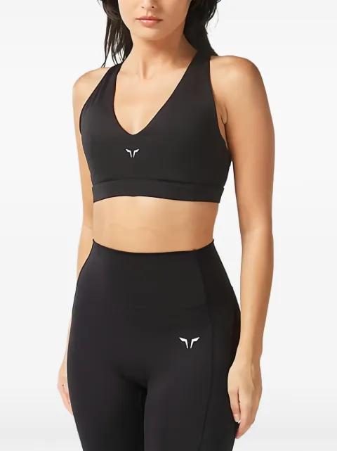 V-neck criss-cross bra by SQUATWOLF