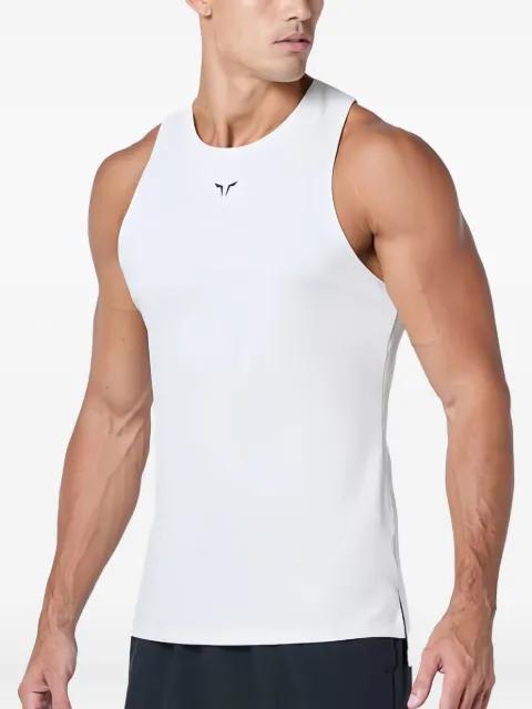 logo cut-off sport tank top by SQUATWOLF