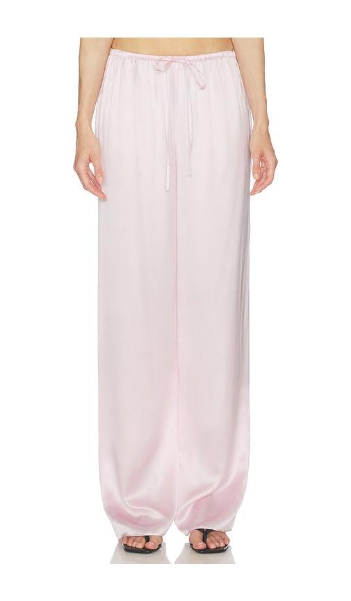 SRG Ellie Silk Pant in Blush by SRG