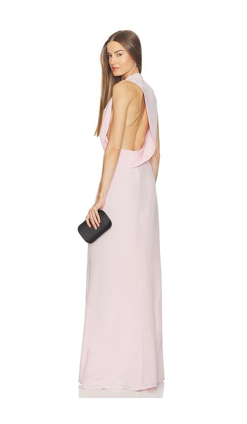 SRG Karina Silk Gown in Blush by SRG