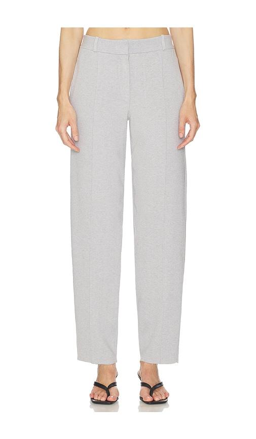 SRG Marielle Knit Tapered Pant in Light Grey by SRG