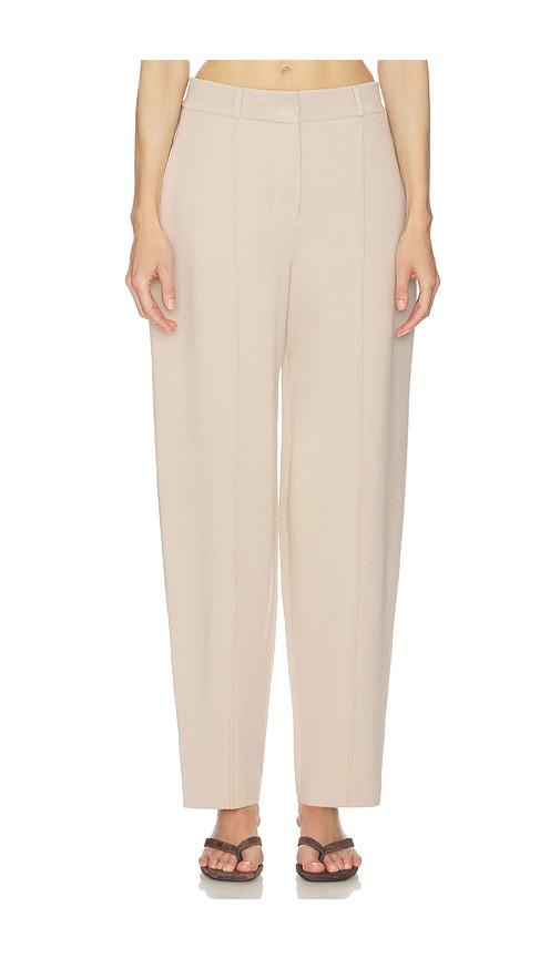 SRG Marielle Knit Tapered Pant in Tan by SRG