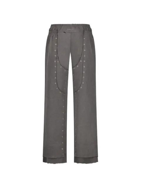 elastic-waist track pants by SRVC STUDIO