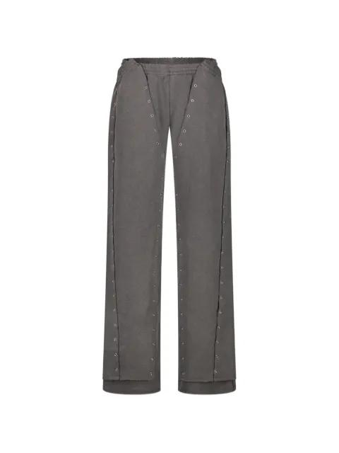 elastic-waist track pants by SRVC STUDIO
