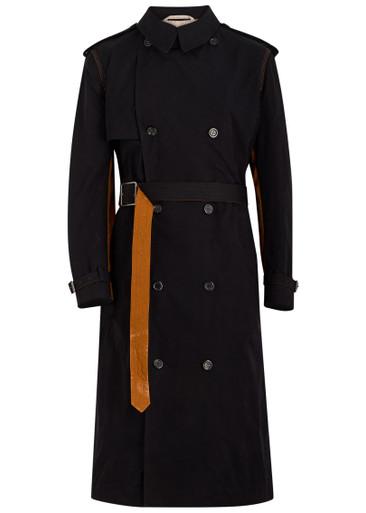Owen cotton-blend trench coat by SS DALEY