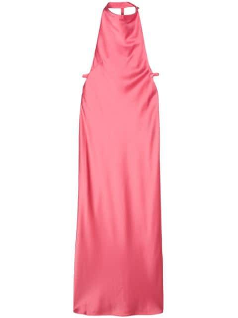 Adorabile satin gown by SSHEENA