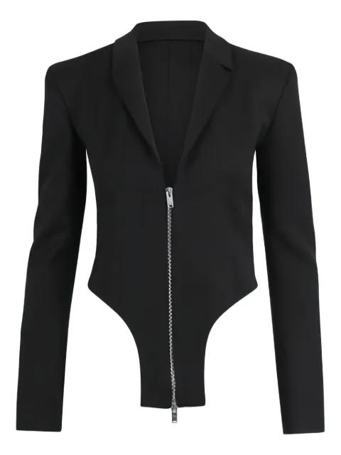 By zip-closure jacket by SSHEENA
