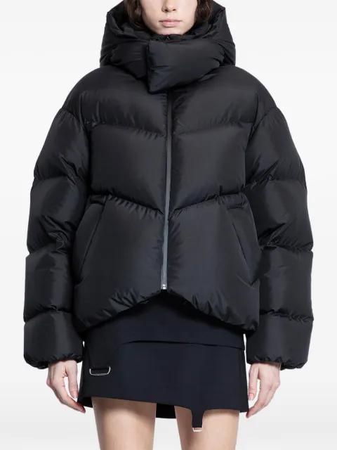 padded quilted jacket by SSHEENA