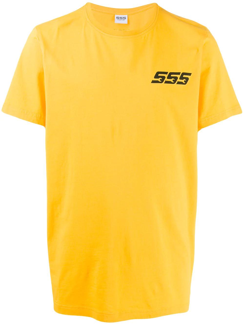 logo print t-shirt by SSS WORLD CORP