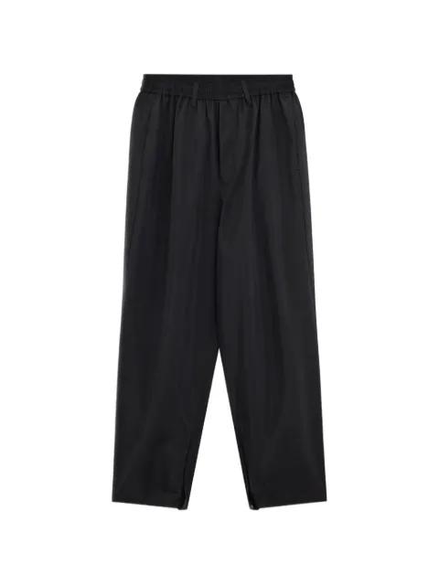 elasticated zip-cuff trousers by SSSTEIN