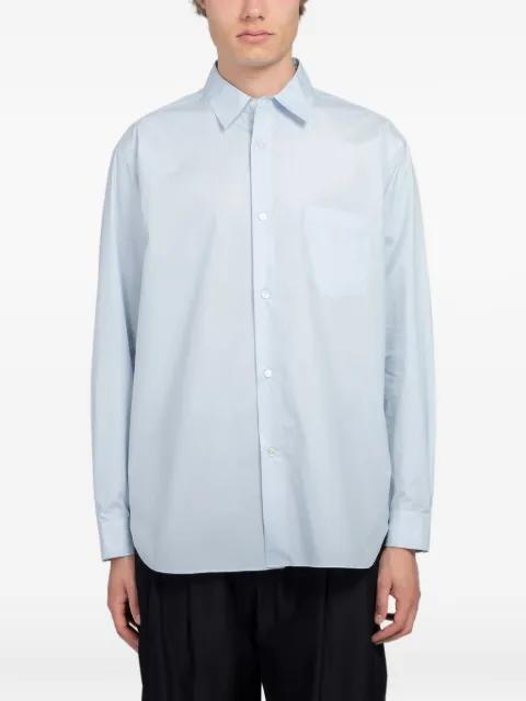 oversized regular-collar shirt by SSSTEIN