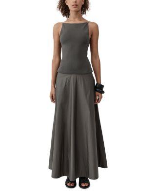 Backless Circle Hem Dress by ST. AGNI