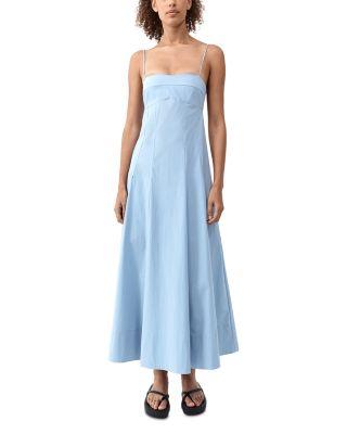Everyday Cotton Pleat Dress by ST. AGNI