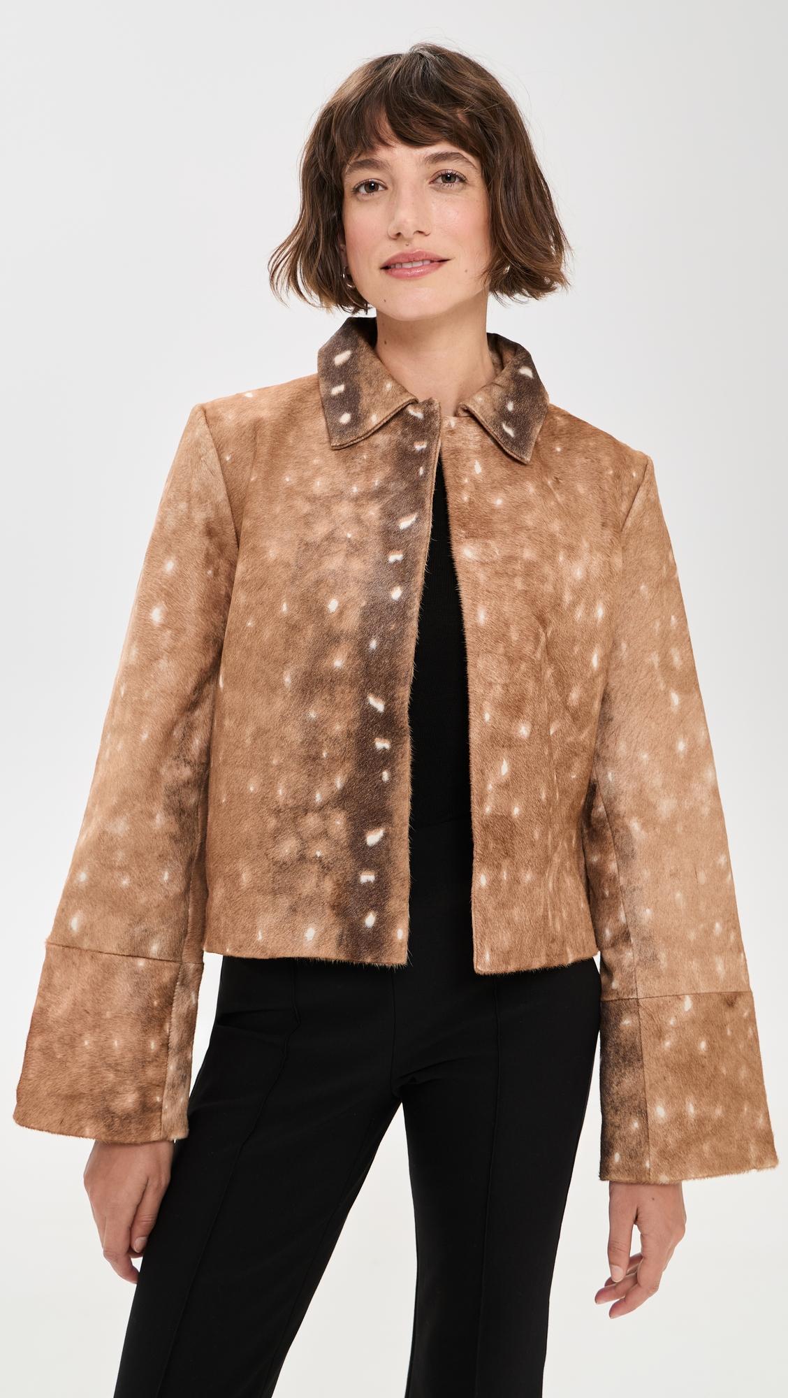 Fawn Minimal Jacket by ST. AGNI