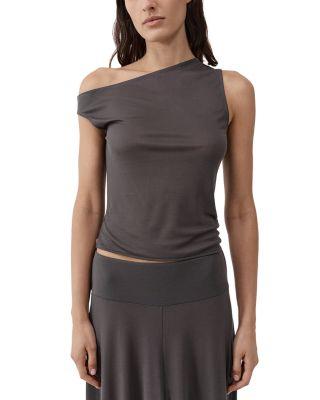 Fine Jersey Asymmetric Top by ST. AGNI