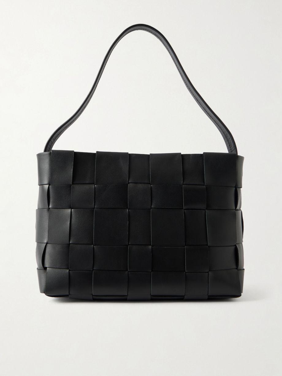 Mini leather shoulder bag by ST. AGNI