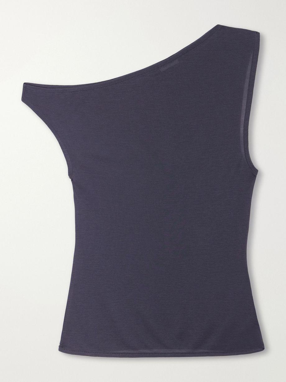 Off-the-shoulder TENCEL™ Lyocell top by ST. AGNI