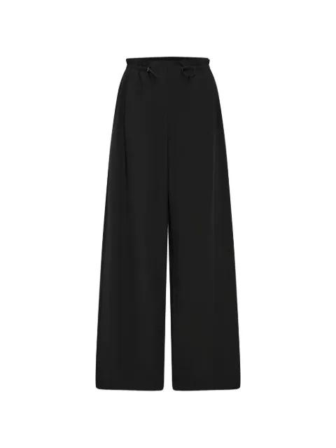 Petit paperbag-waist drawstring trousers by ST. AGNI
