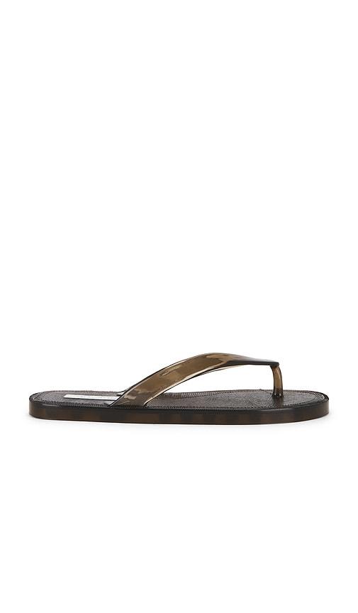 St. Agni Jelly Flip Flop in Grey by ST. AGNI