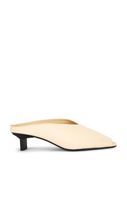 St. Agni Linea Heel in Beige by ST. AGNI