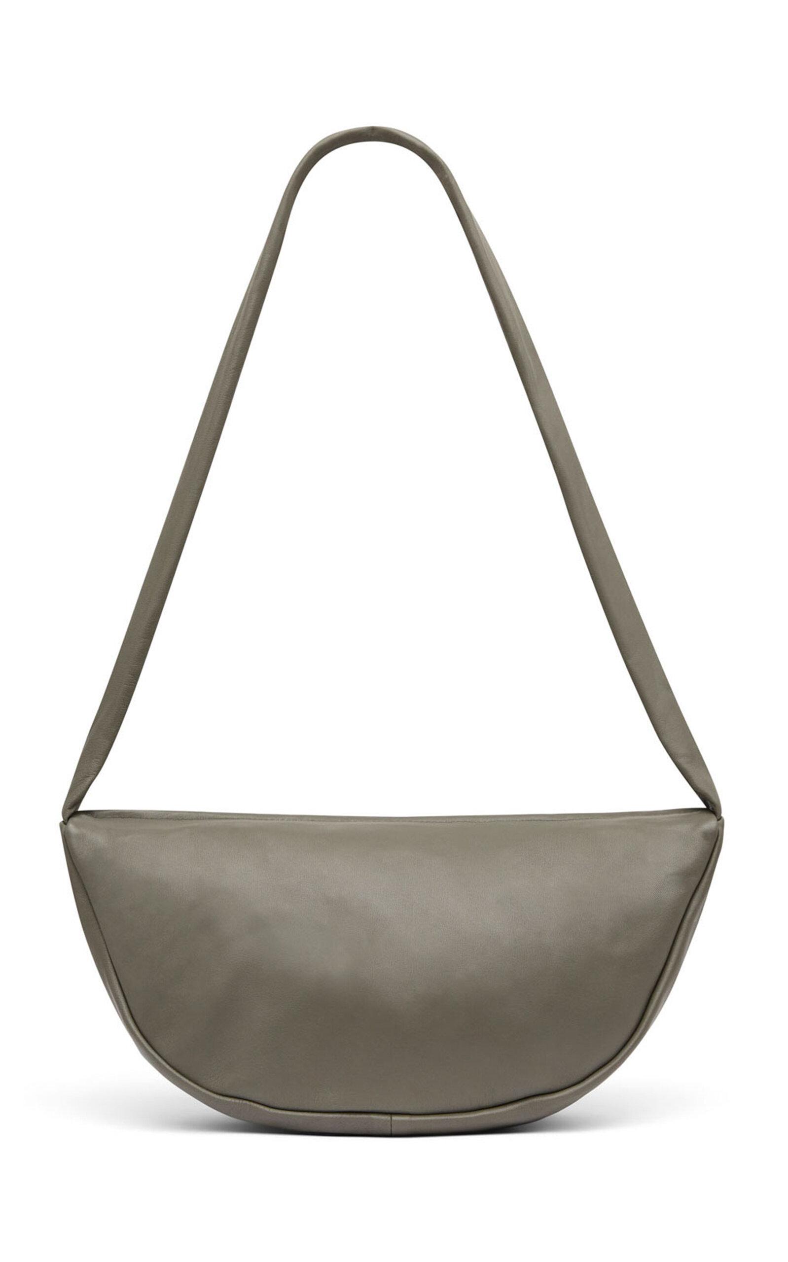 St. Agni - Soft Leather Crescent Bag - Green - OS - Only At Moda Operandi by ST. AGNI