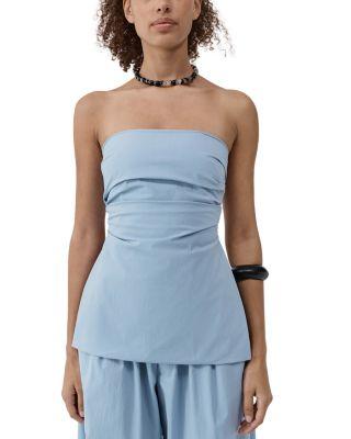 Strapless Tie Back Top by ST. AGNI