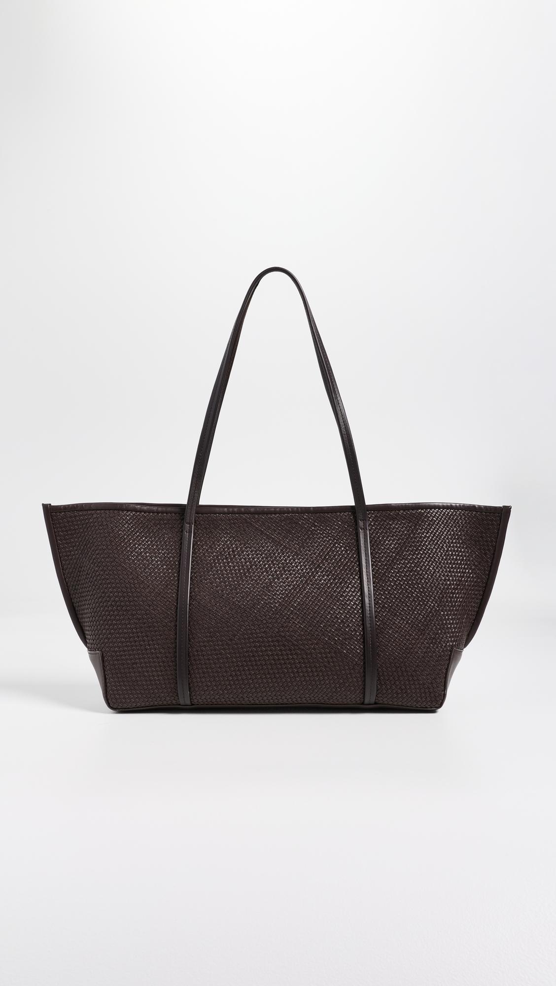 Woven Bateau Tote by ST. AGNI