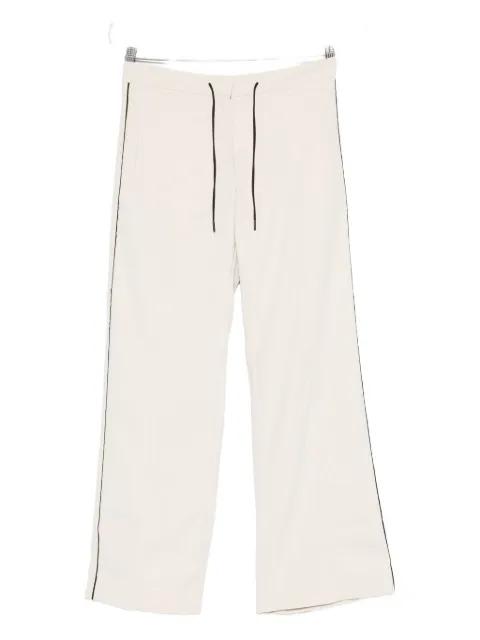 elasticated-waistband track pants by ST. AGNI