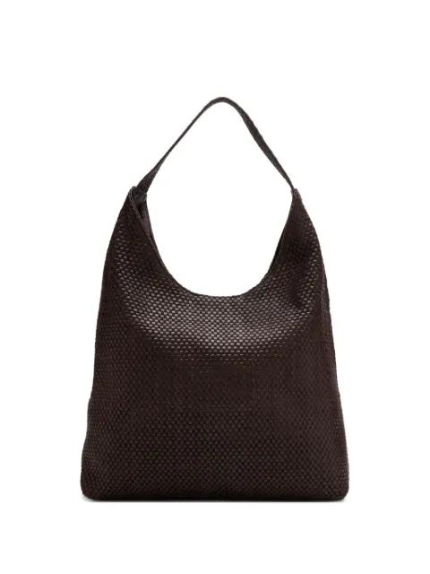 lattice-weave large tote bag by ST. AGNI