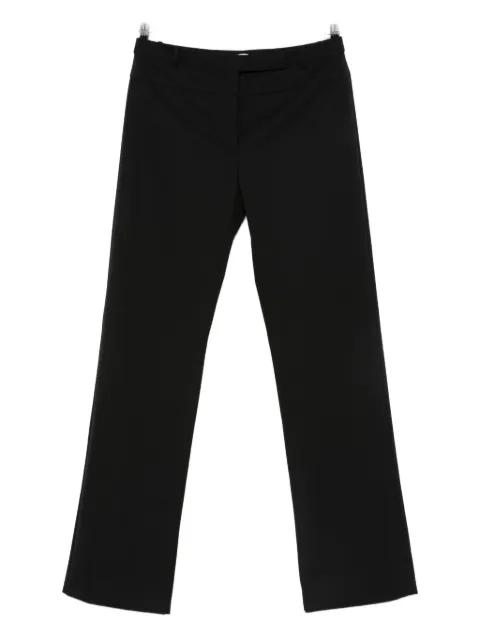 panelled slim-cut trousers by ST. AGNI