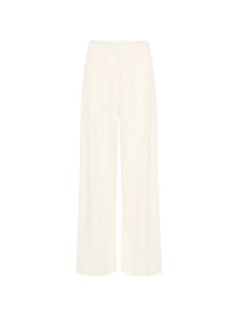 pleat loop trousers by ST. AGNI