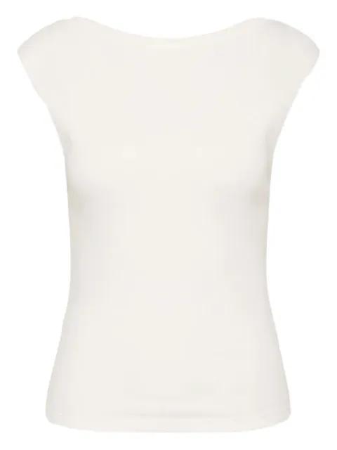 scoop-back top by ST. AGNI