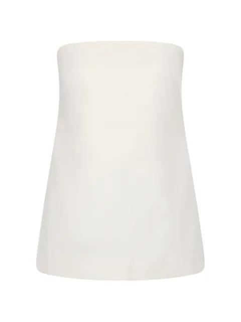 strapless tie top by ST. AGNI