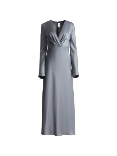Faith crossover midi dress by ST. JOHN