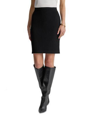 Rib Knit Skirt by ST. JOHN