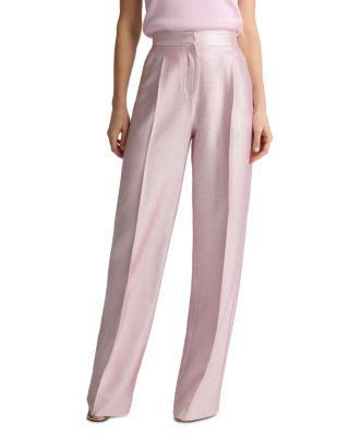 Soft Suiting Pleated Pants by ST. JOHN