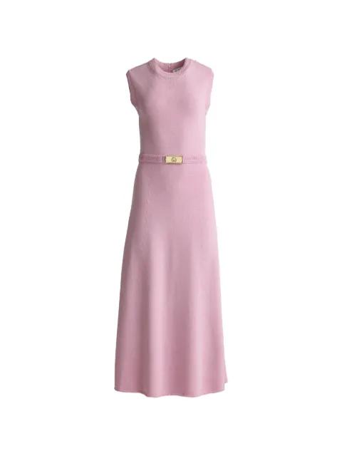 braid detail midi dress by ST. JOHN
