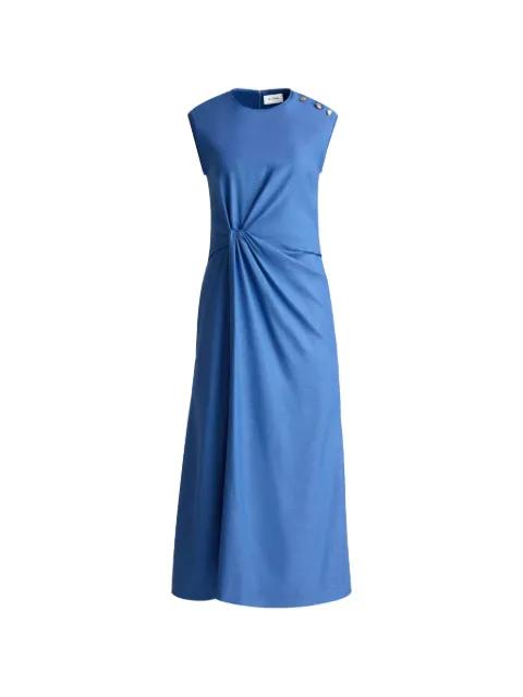 button knot midi dress by ST. JOHN