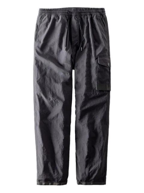 logo-patch track pants by ST95