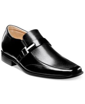 Men's Beau Bit Perforated Leather Loafer by STACY ADAMS