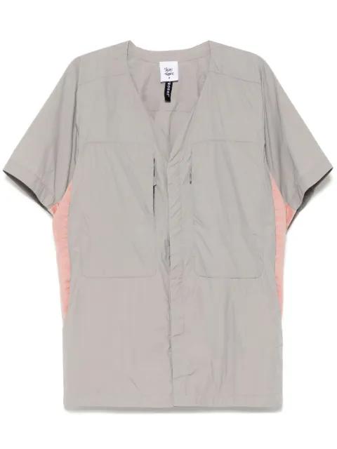 V-neck windbreaker by STAIN SHADE
