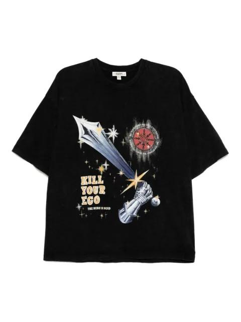 graphic-print T-shirt by STAIN SHADE