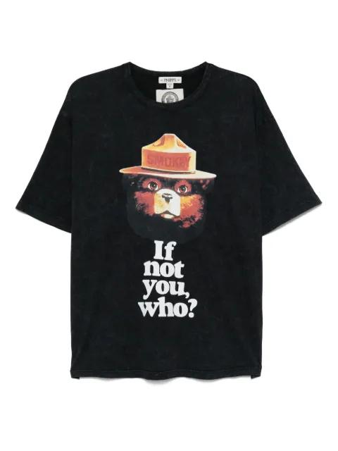 graphic-print T-shirt by STAIN SHADE