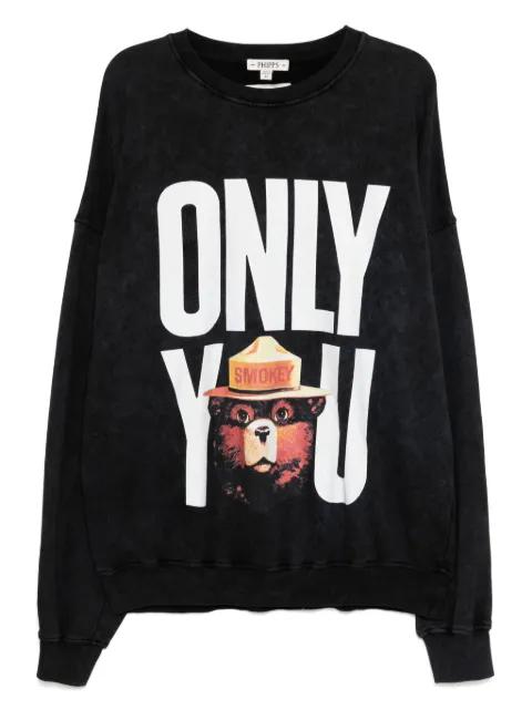 graphic-print sweatshirt by STAIN SHADE